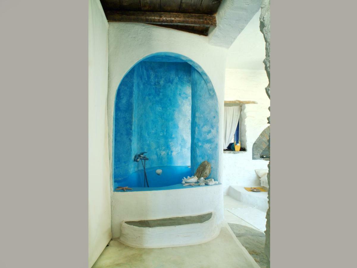 Amelia Beachfront Villa Korissia  Buitenkant foto